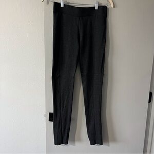 CAbi skinny knit pants in dark gray